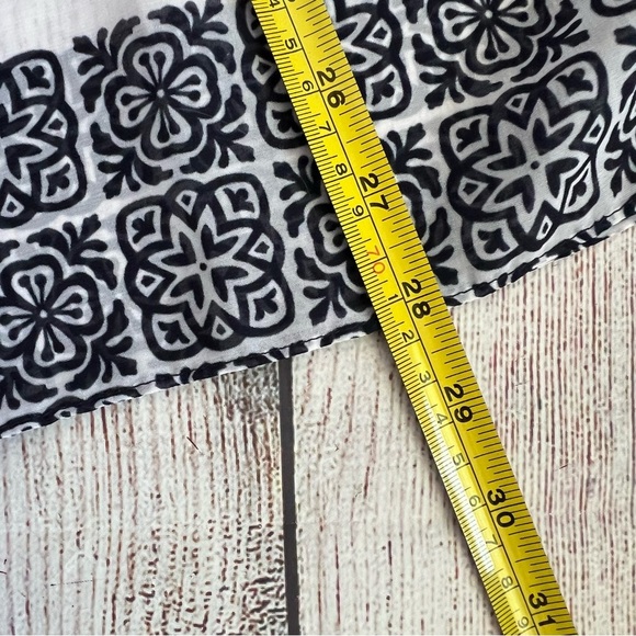 TALBOTS Floral Scroll Poncho Top Large/XL - Picture 8 of 8